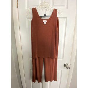 Chico's Travelers Tank Top and Pants (2 piece set)